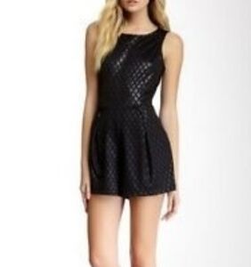 Everleigh Black Sleeveless Romper NWT